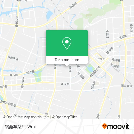 锡鼎车架厂 map
