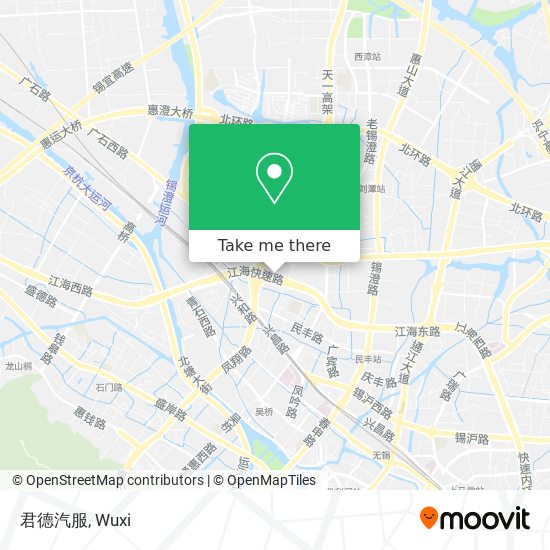 君德汽服 map