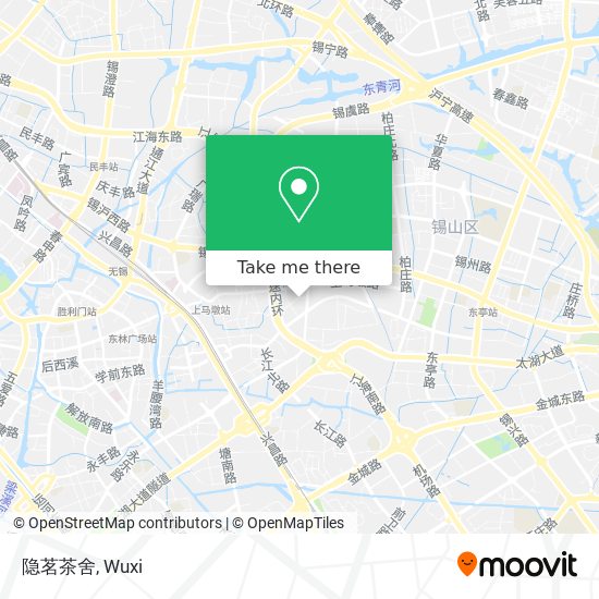 隐茗茶舍 map