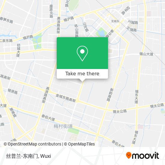 丝普兰-东南门 map