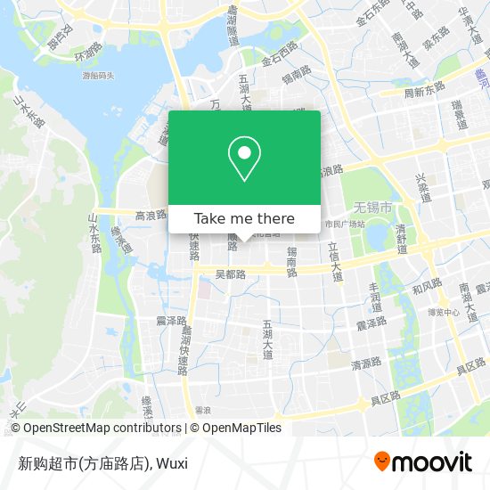 新购超市(方庙路店) map