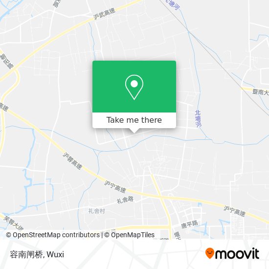 容南闸桥 map
