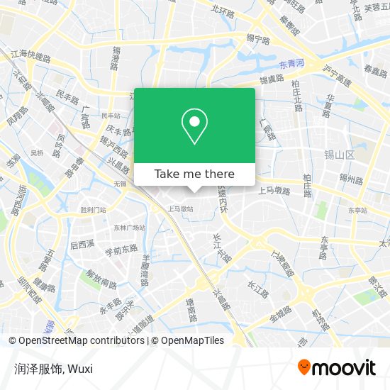 润泽服饰 map