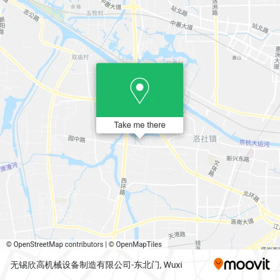 无锡欣高机械设备制造有限公司-东北门 map