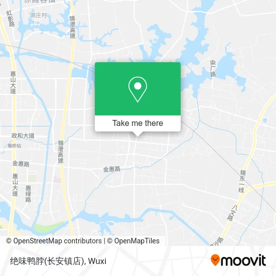 绝味鸭脖(长安镇店) map