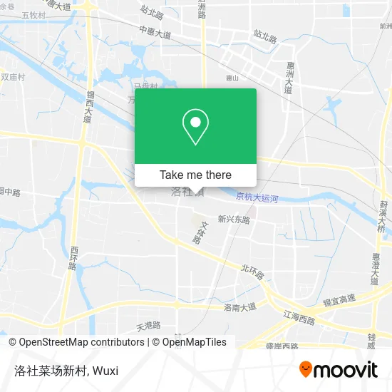 洛社菜场新村 map