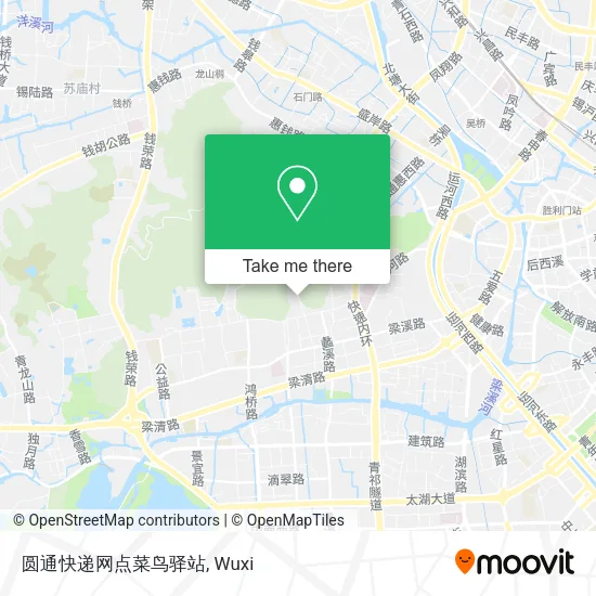 圆通快递网点菜鸟驿站 map