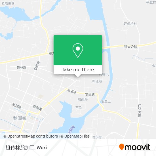 祖传棉胎加工 map
