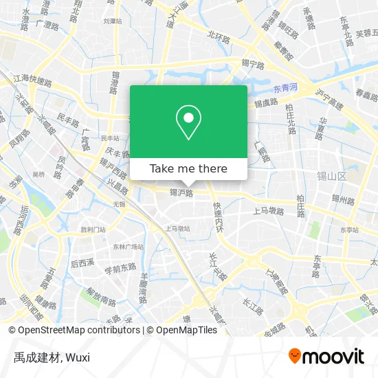 禹成建材 map