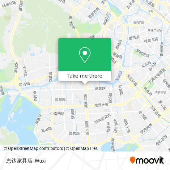 恵达家具店 map