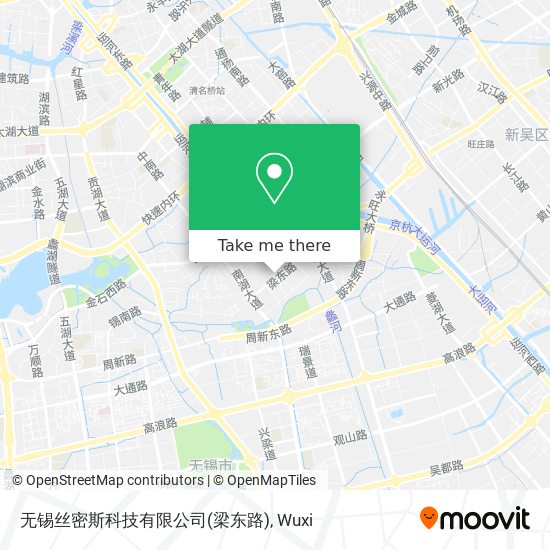 无锡丝密斯科技有限公司(梁东路) map