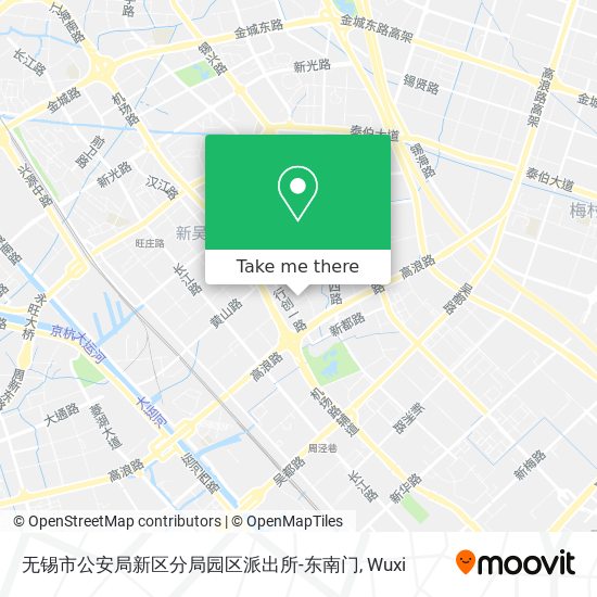无锡市公安局新区分局园区派出所-东南门 map