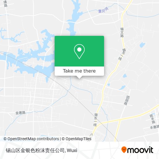 锡山区金银色粉沫责任公司 map