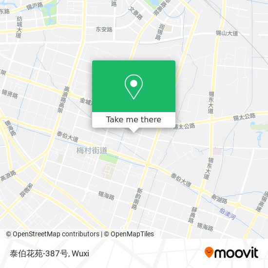 泰伯花苑-387号 map