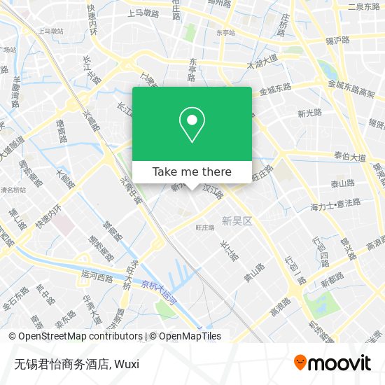 无锡君怡商务酒店 map