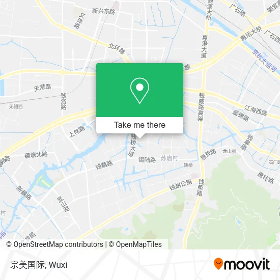 宗美国际 map