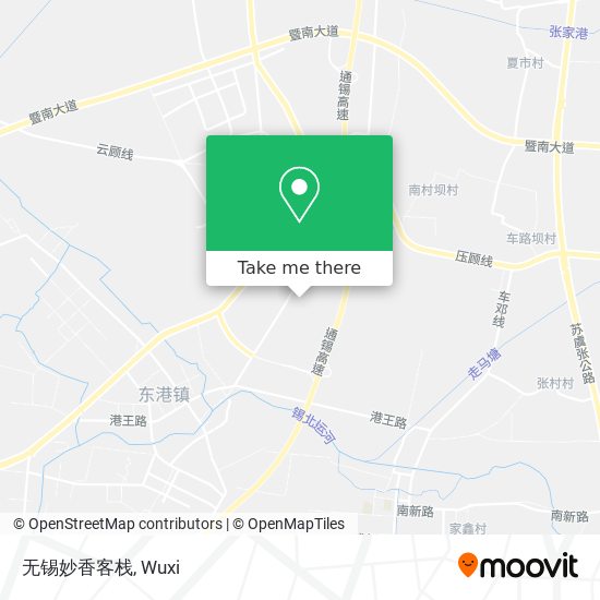 无锡妙香客栈 map