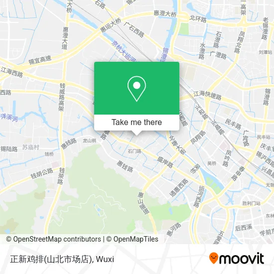 正新鸡排(山北市场店) map