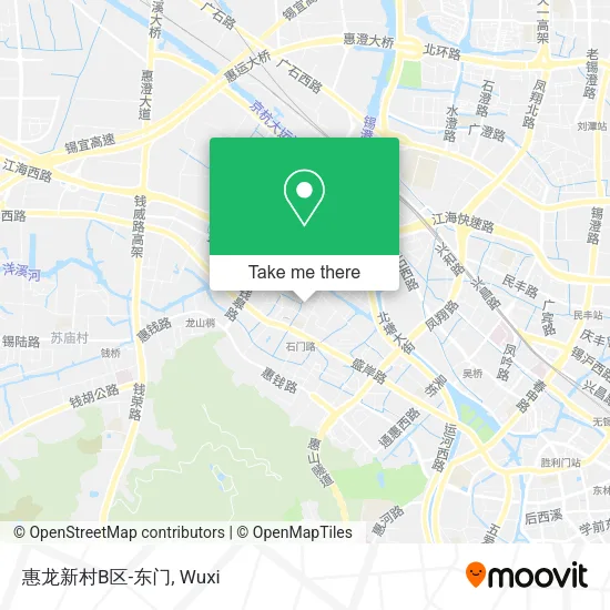 惠龙新村B区-东门 map