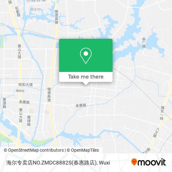 海尔专卖店NO.ZMDC8882S(春惠路店) map