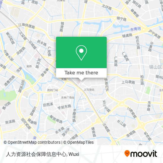 人力资源社会保障信息中心 map