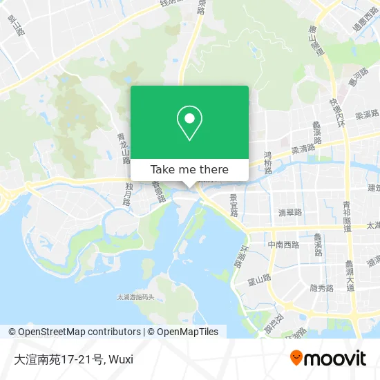 大渲南苑17-21号 map