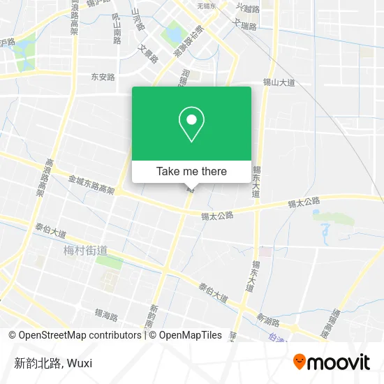 新韵北路 map