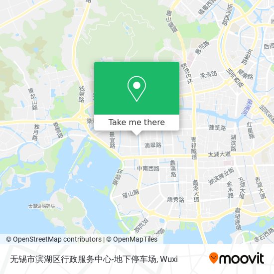 无锡市滨湖区行政服务中心-地下停车场 map