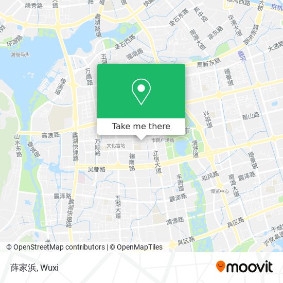 薛家浜 map