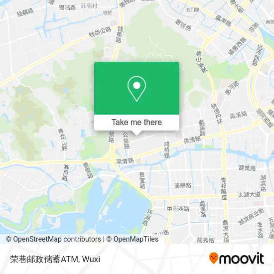 荣巷邮政储蓄ATM map