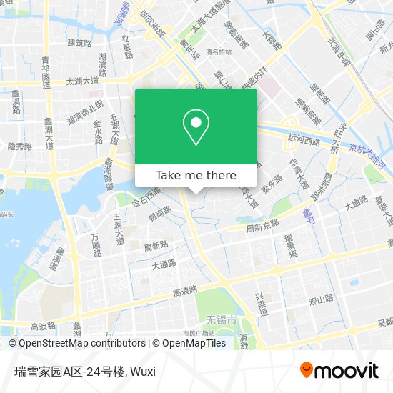 瑞雪家园A区-24号楼 map