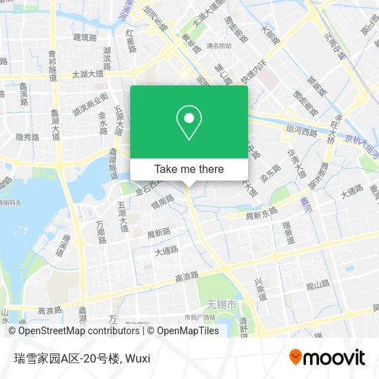 瑞雪家园A区-20号楼 map