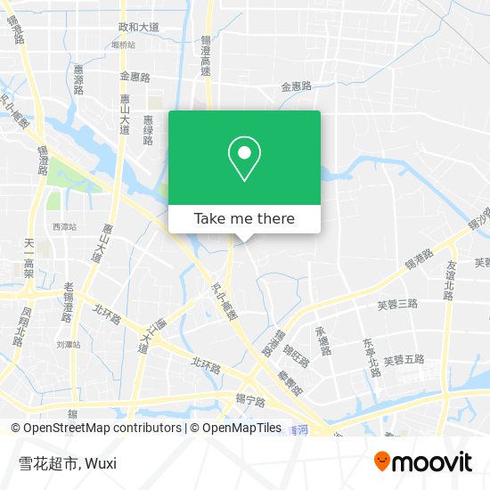 雪花超市 map