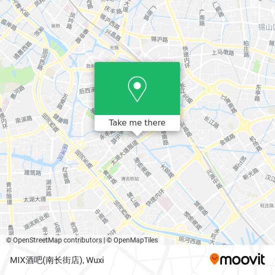 MIX酒吧(南长街店) map
