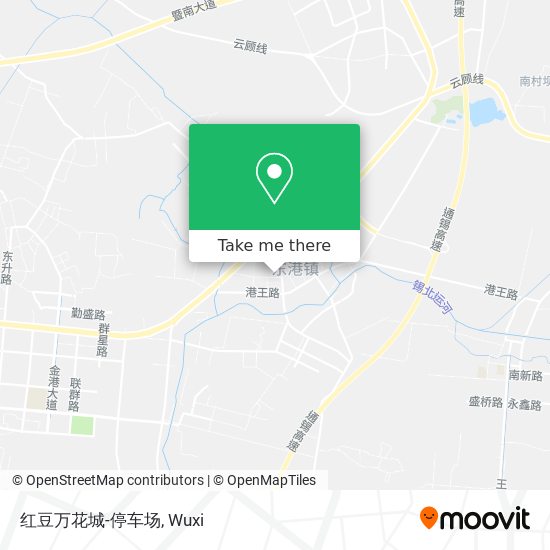 红豆万花城-停车场 map