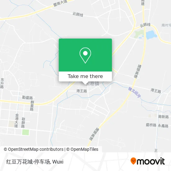 红豆万花城-停车场 map
