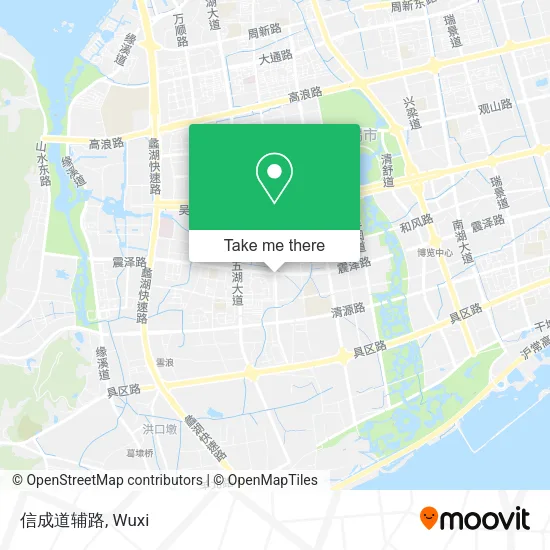 信成道辅路 map