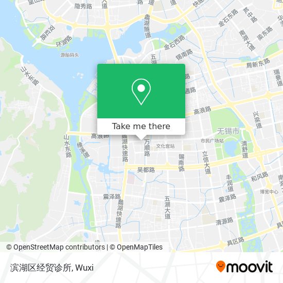 滨湖区经贸诊所 map