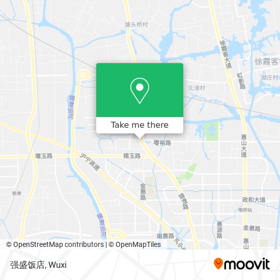强盛饭店 map