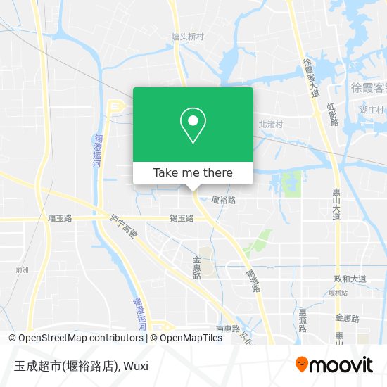 玉成超市(堰裕路店) map