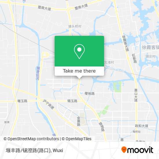 堰丰路/锡澄路(路口) map