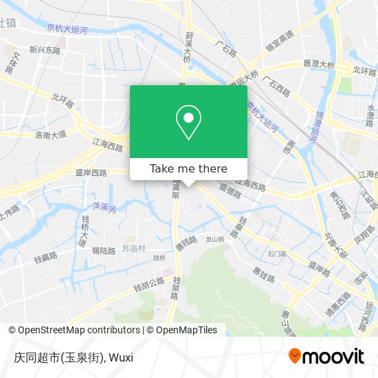 庆同超市(玉泉街) map