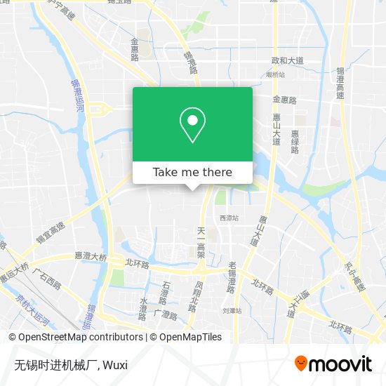 无锡时进机械厂 map