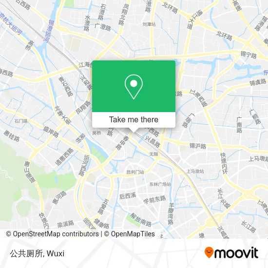 公共厕所 map