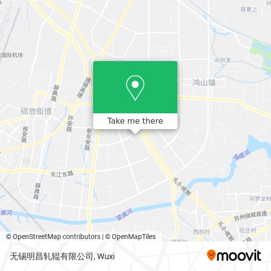无锡明昌轧辊有限公司 map