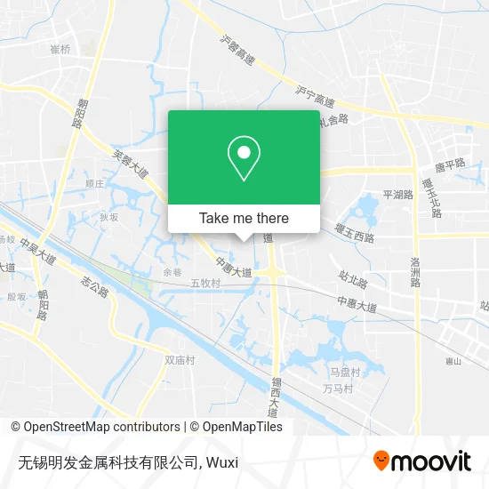 无锡明发金属科技有限公司 map