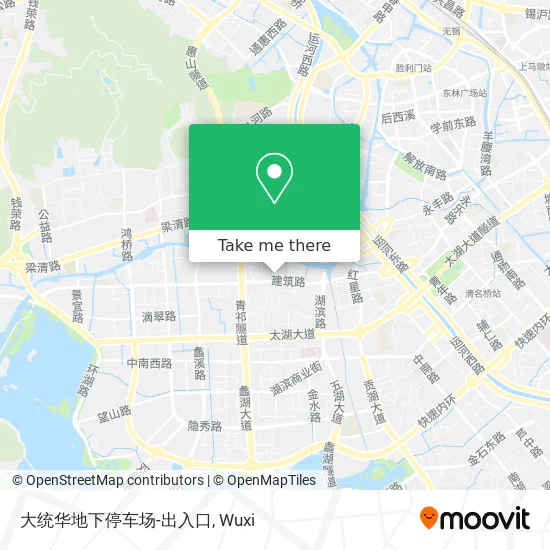 大统华地下停车场-出入口 map