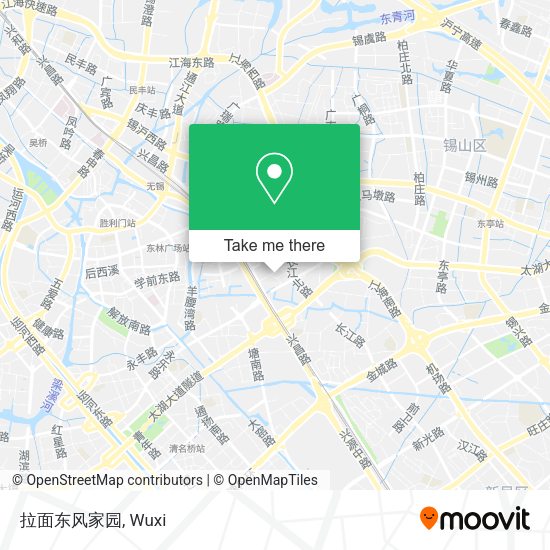 拉面东风家园 map