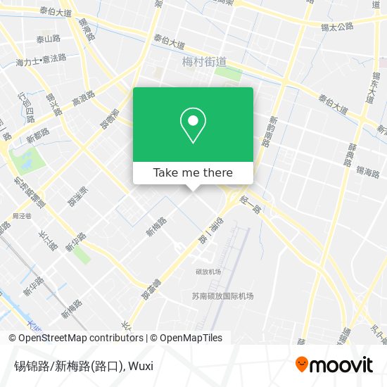 锡锦路/新梅路(路口) map
