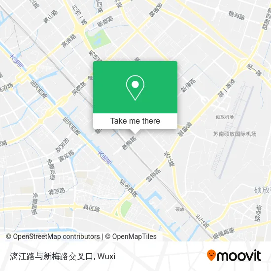漓江路与新梅路交叉口 map